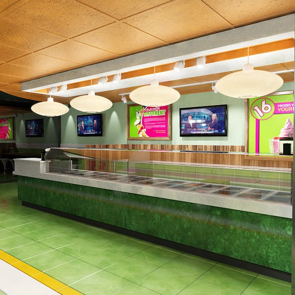 3d 16 handles yogurt bar