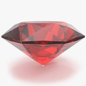 3D model Single Cut Ruby