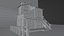Casa low poly del selvaggio West