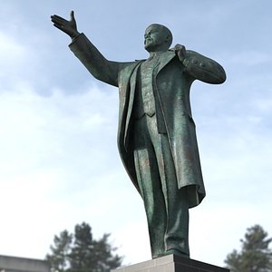 Soviet Monument Revolutionary Leader Lenin