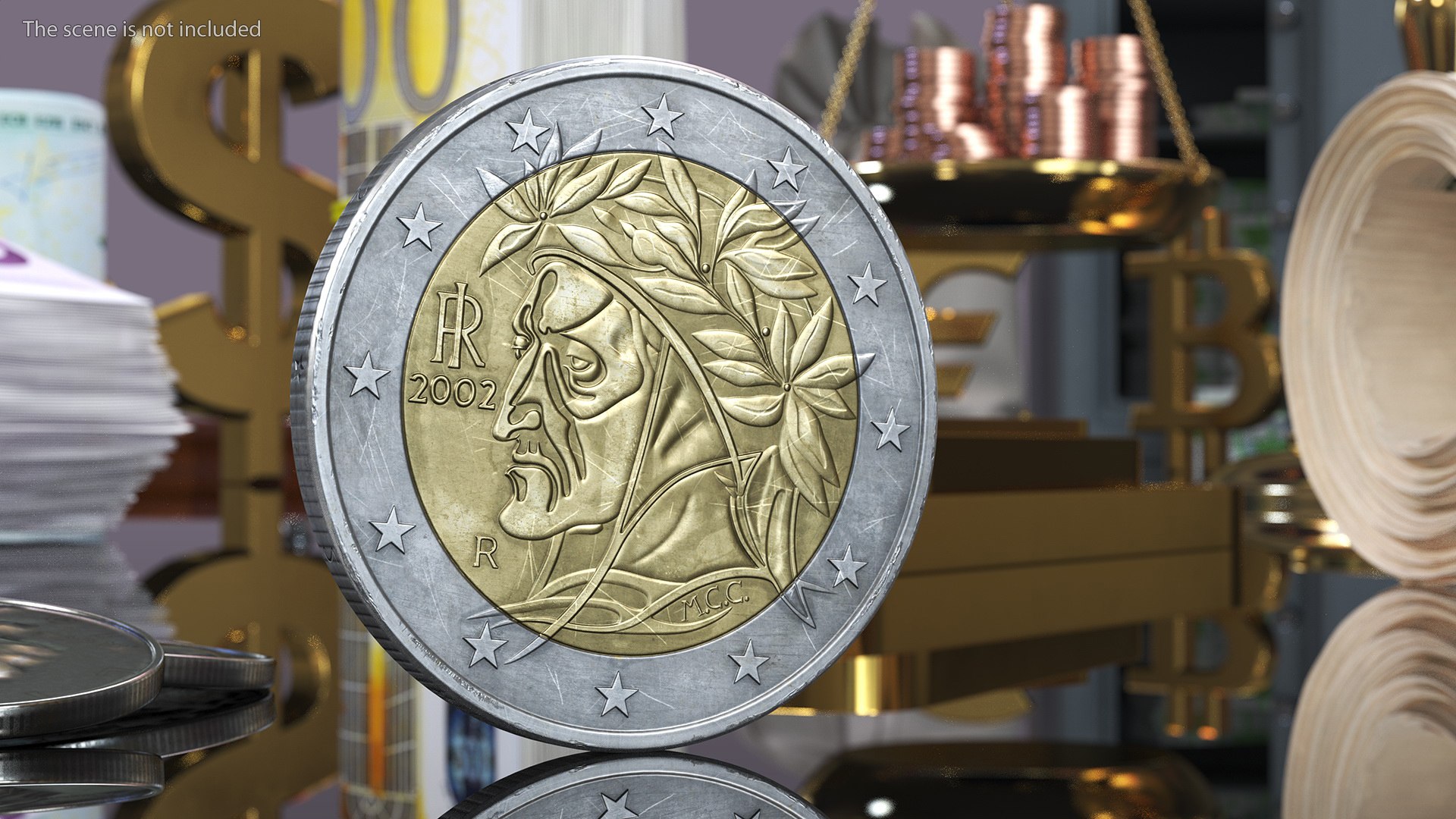 3D Italy BiMetallic 2 Euro Coin model https://p.turbosquid.com/ts-thumb/PE/8Tva16/5c/italybimetallic2eurocoinc4dmodel003/jpg/1698522792/1920x1080/fit_q87/d4271224579eae2b23f137f4d0dd1e82ab4ffe6a/italybimetallic2eurocoinc4dmodel003.jpg