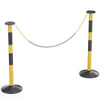 Crowd Control Stanchion with Chain 02