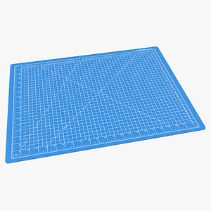 3D Cutting Mat Self-Healing Blue