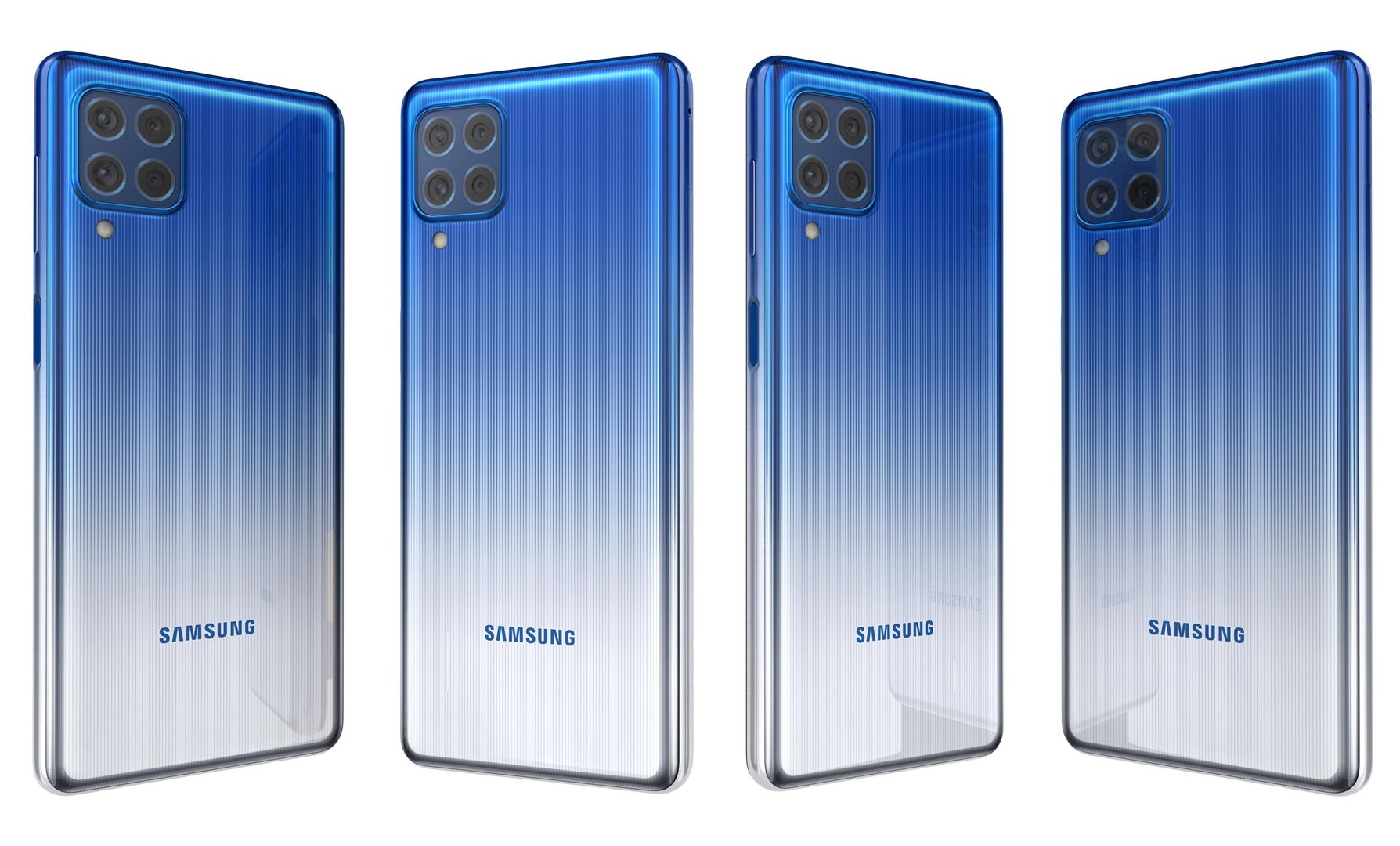 3D model Samsung Galaxy F62 All Colors - TurboSquid 1725929