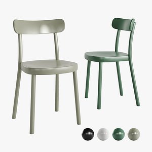 La Zitta Chair 311 by TON 3D model