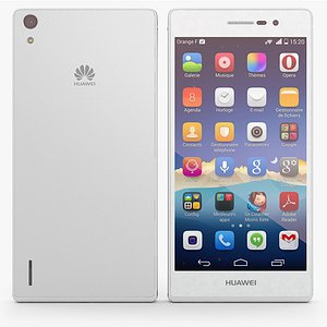 huawei ascend p7 3d model