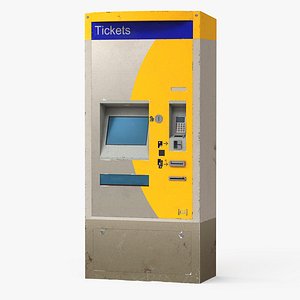 Biletomat ticket validation card payment machine aged