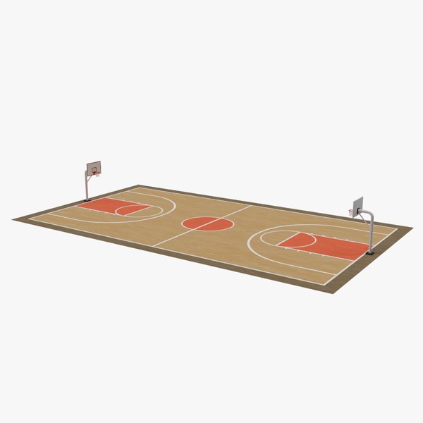 3D BasketballCourtBlend