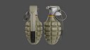 American Mk2 Fragmentation Hand Grenade