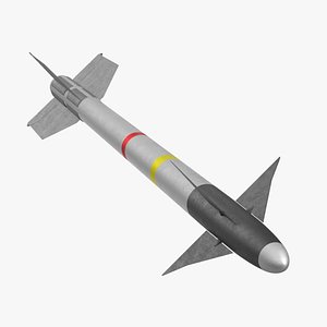 aim-9l sidewinder aam air-to-air 3d 3ds