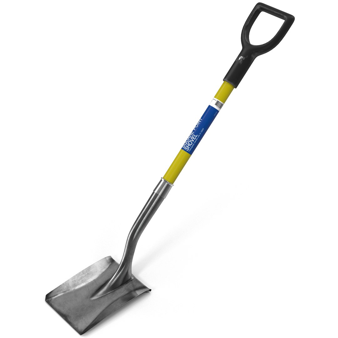 Shovel 2 3D model preview