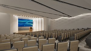 3D model Lecture Hall 22