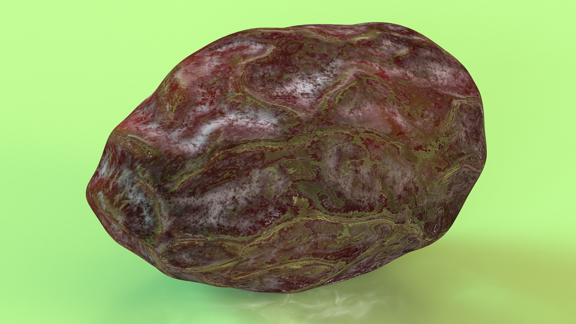 Date Fruit Dried 3D model preview
