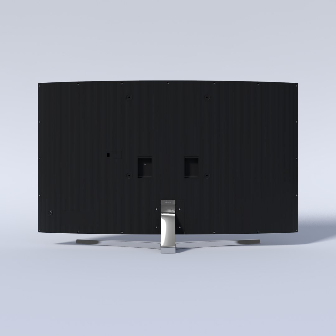 samsungs curved tv 3d obj