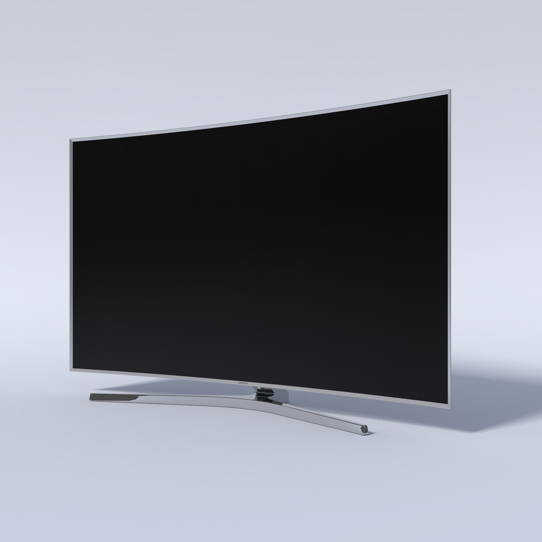 samsungs curved tv 3d obj