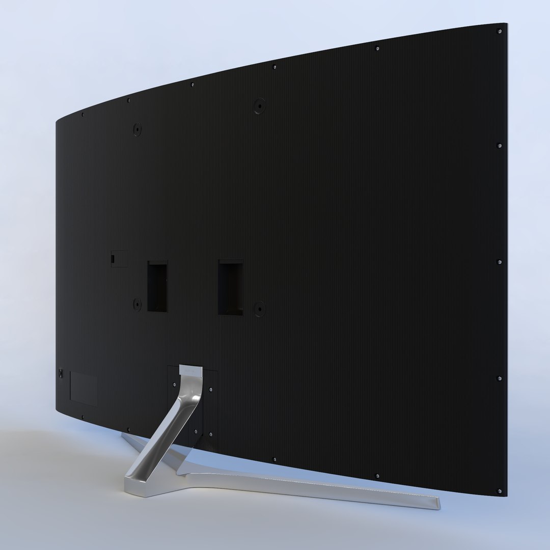 samsungs curved tv 3d obj