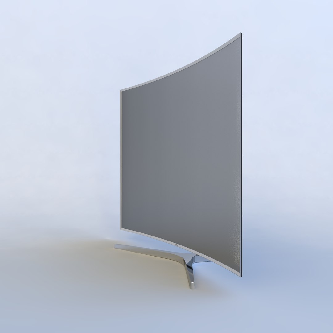 samsungs curved tv 3d obj