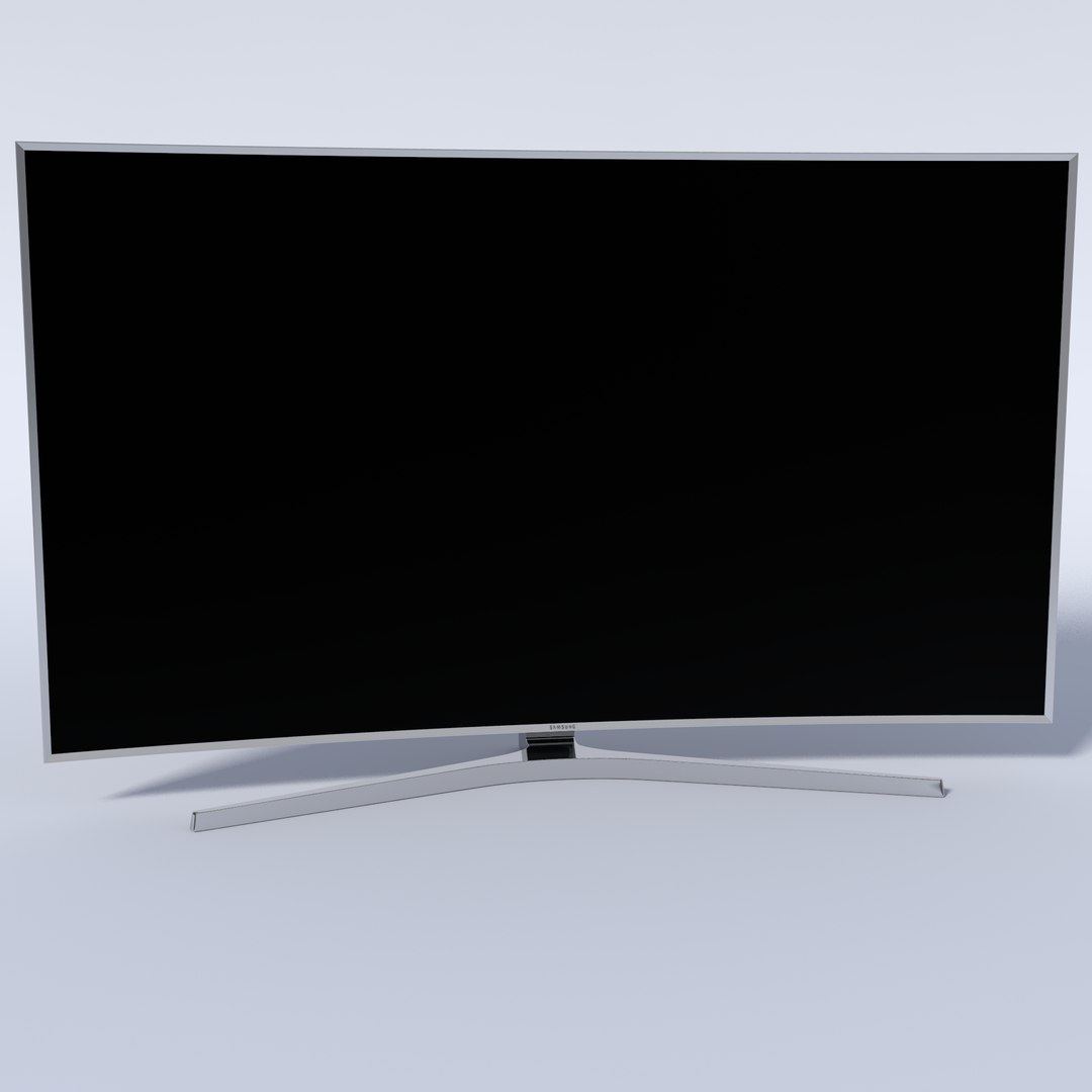 samsungs curved tv 3d obj