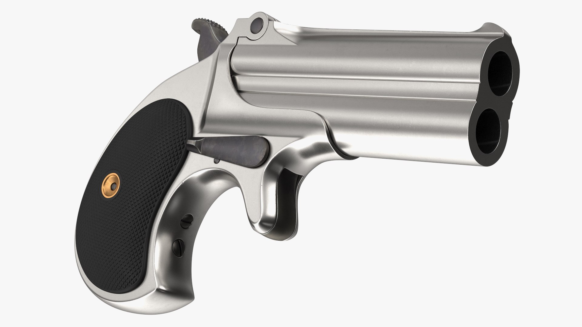 3D Remington Gun Model 95 Derringer - TurboSquid 1971802