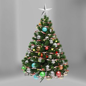 christmas tree 3d model