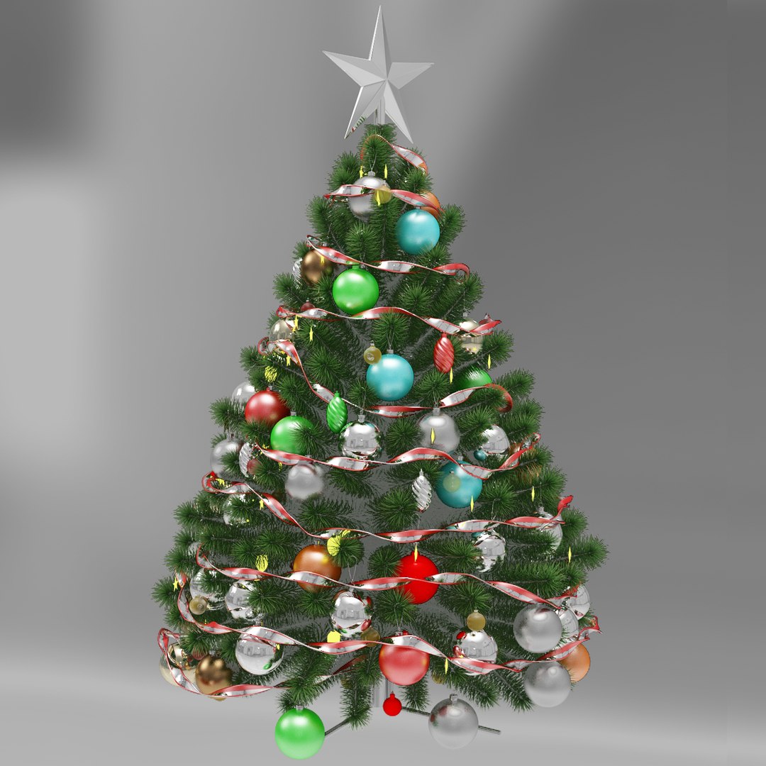 christmas tree 3d model
