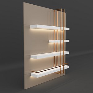 3D model Decorative Shelf