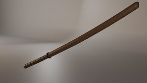 Bokken 3D model