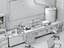 Scena di un moderno laboratorio di ricerca scientifica e di un laboratorio chimico.