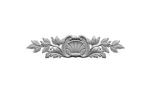 3D model decor pattern plant