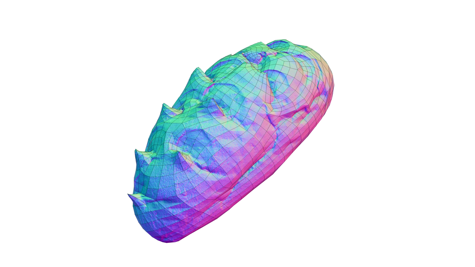 3D Corn Bread Roll - Real-Time 3D Scanned model - TurboSquid 1734101