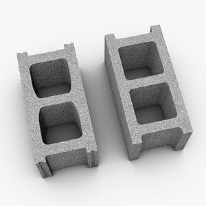 cinder block c4d