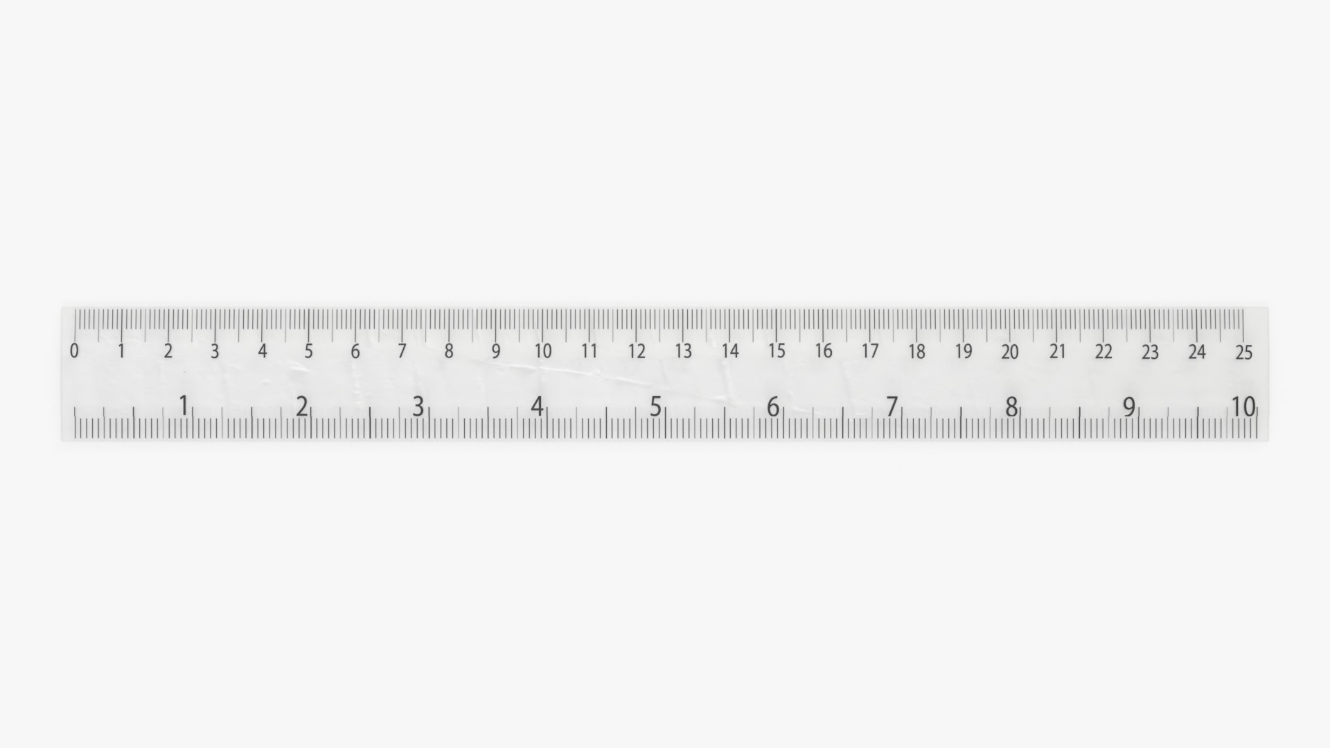 3D ruler plastic - TurboSquid 1677546