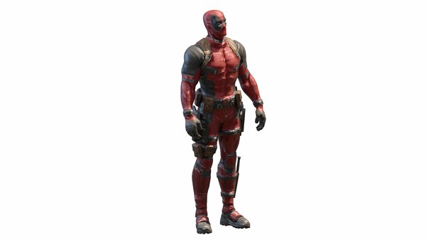 3D Deadpool - Rigged 3d replica - TurboSquid 2033070