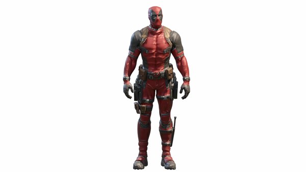 3D Deadpool - Rigged 3d replica - TurboSquid 2033070