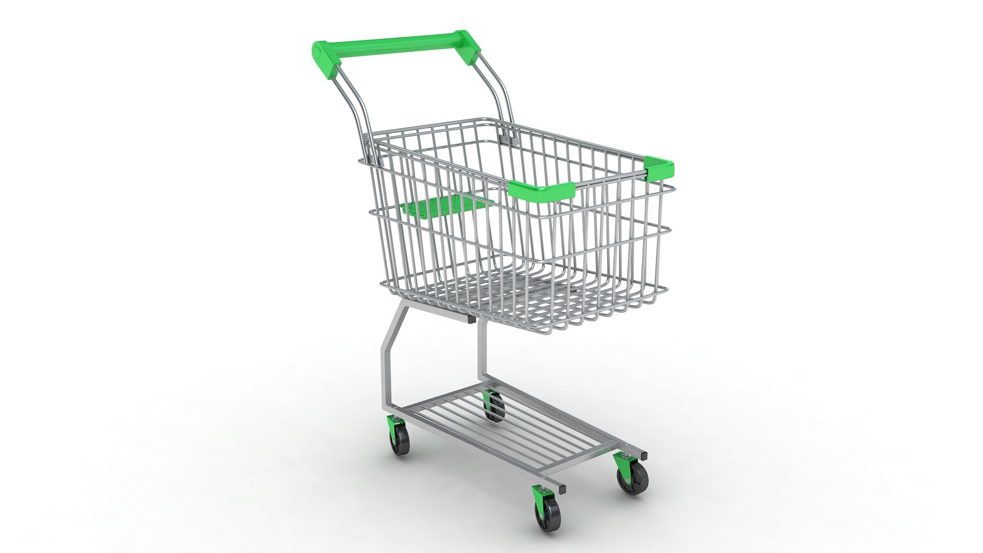 Shopping Cart 3D Model - TurboSquid 1998002