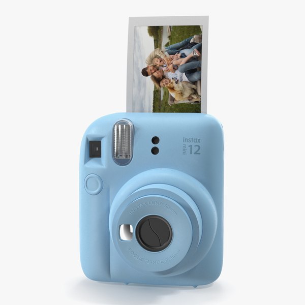 modèle 3D de Appareil photo Fujifilm INSTAX Mini 12 bleu pastel -  TurboSquid 2099294