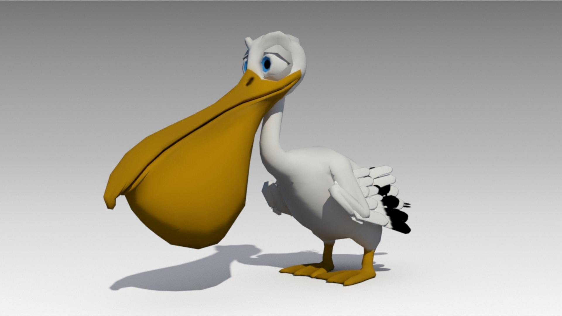 Pelican Animations 3D Model | 1141995 | TurboSquid