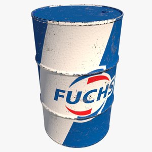 3D barrel fuchs worn oil