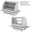 Vitrina refrigerada empotrable Curve