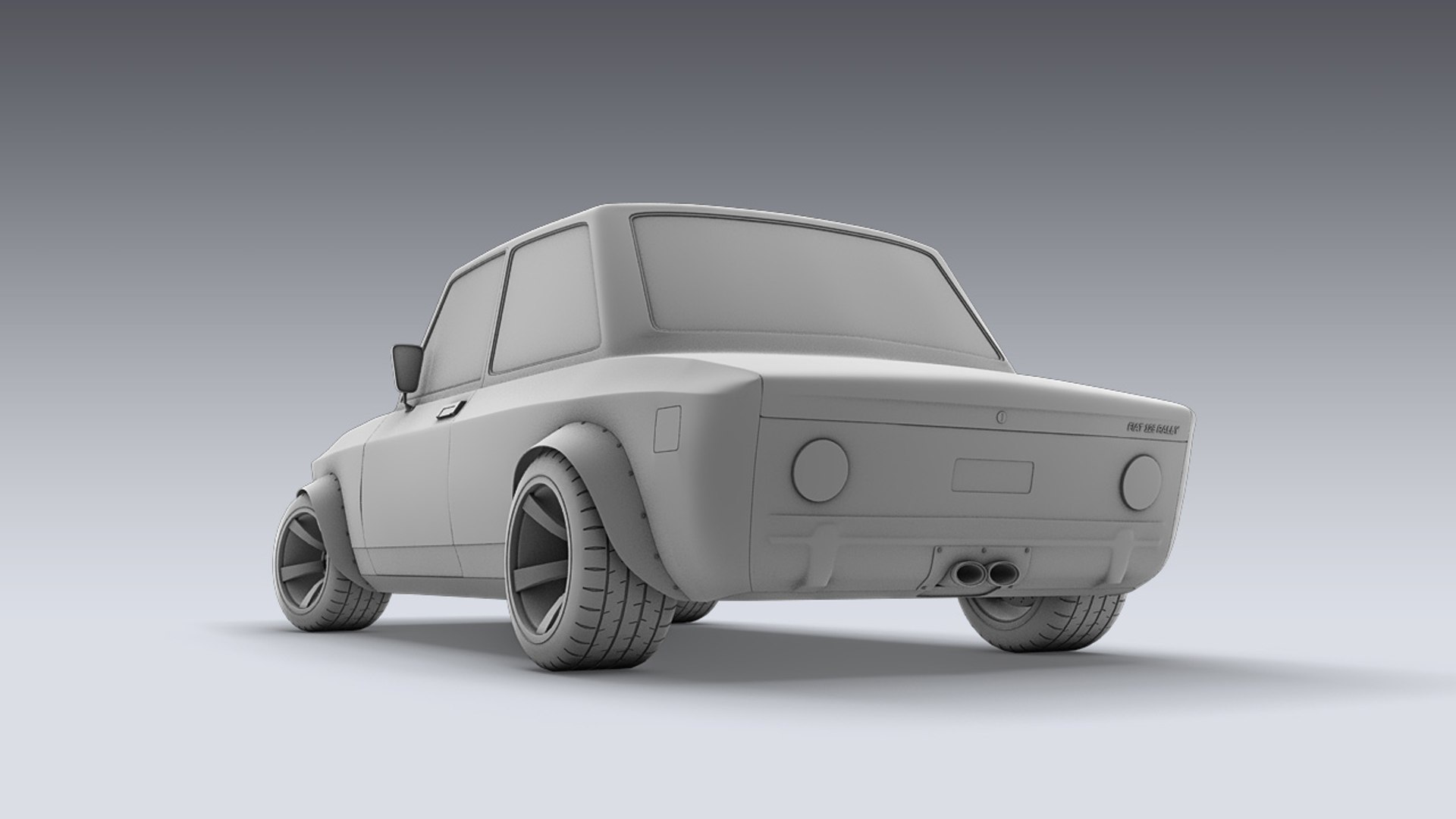 3D modified 1973 fiat 128 model https://p.turbosquid.com/ts-thumb/PF/IOHaW4/rre5fte6/fiat128rally03clay/jpg/1586590210/1920x1080/fit_q87/9f49281962137713a4c8088b05f01853261fdfd3/fiat128rally03clay.jpg