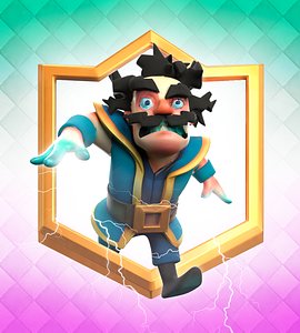 Clash Royale Electro Wizard Card