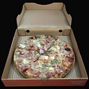 Pizza with Box