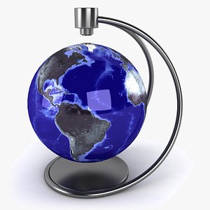 3d max levitation globe