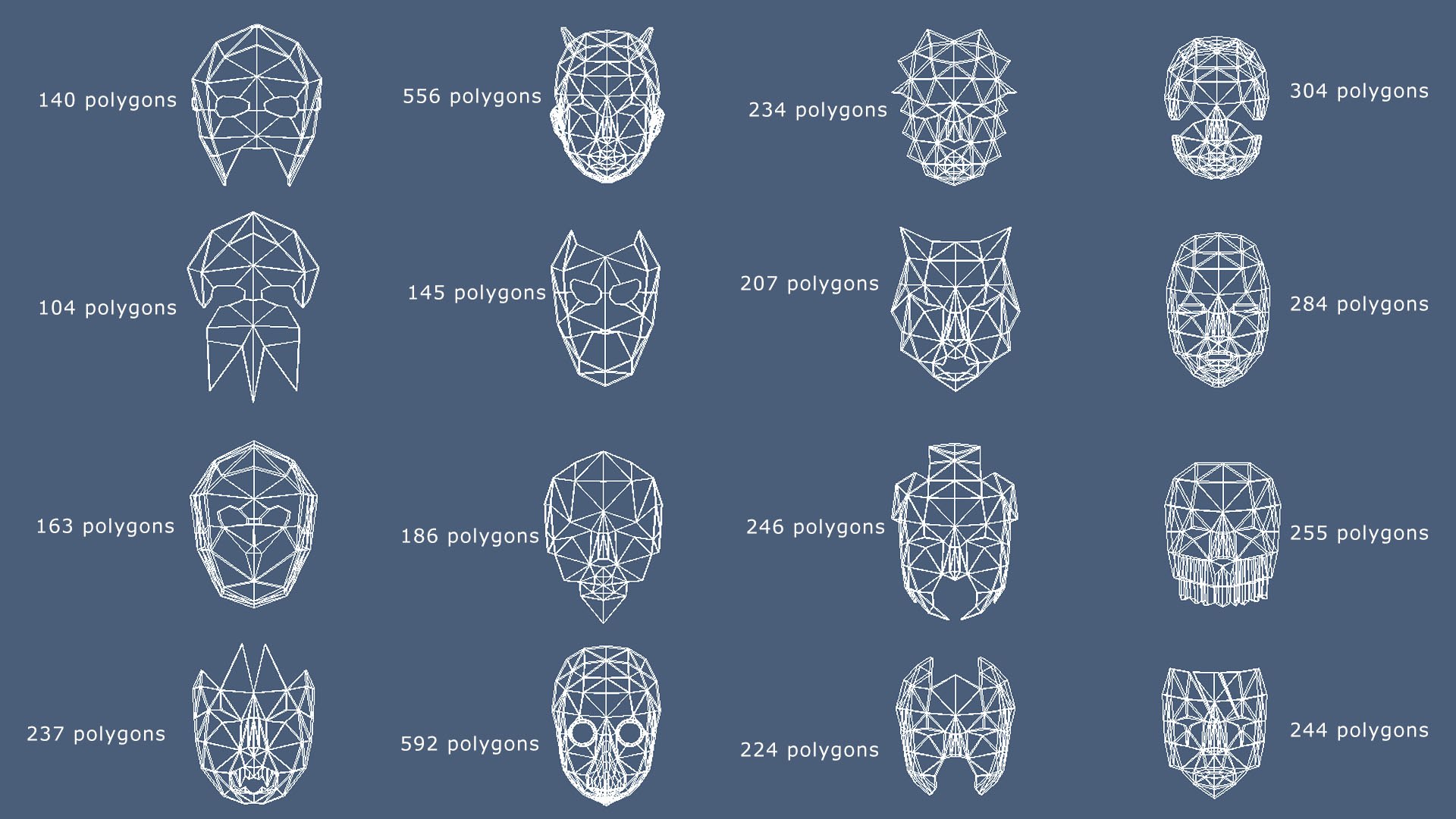 Set Masks Model - TurboSquid 1709127