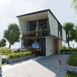 2026 Modern Modular House 3 for Blender Eevee and Cycles