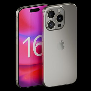 3D Iphone 16 Pro model