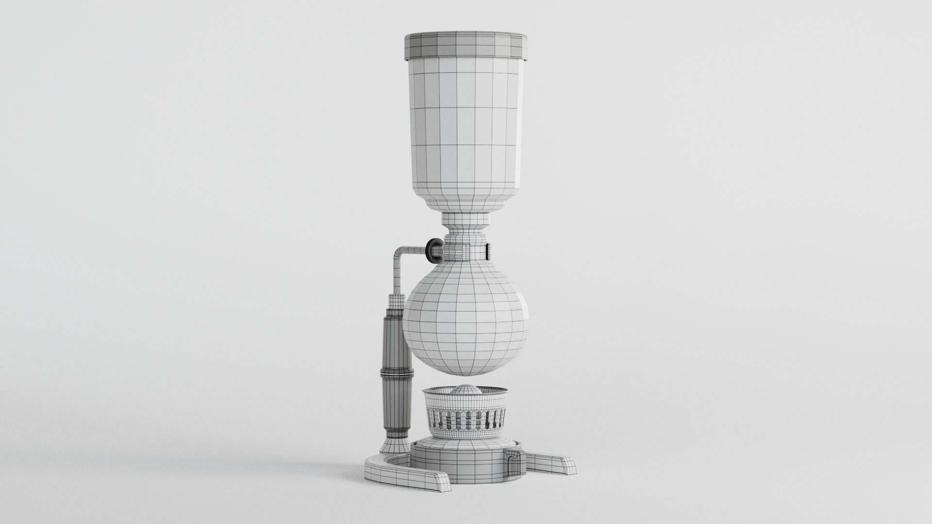 3D Model Hario Coffee Syphon - TurboSquid 1730000