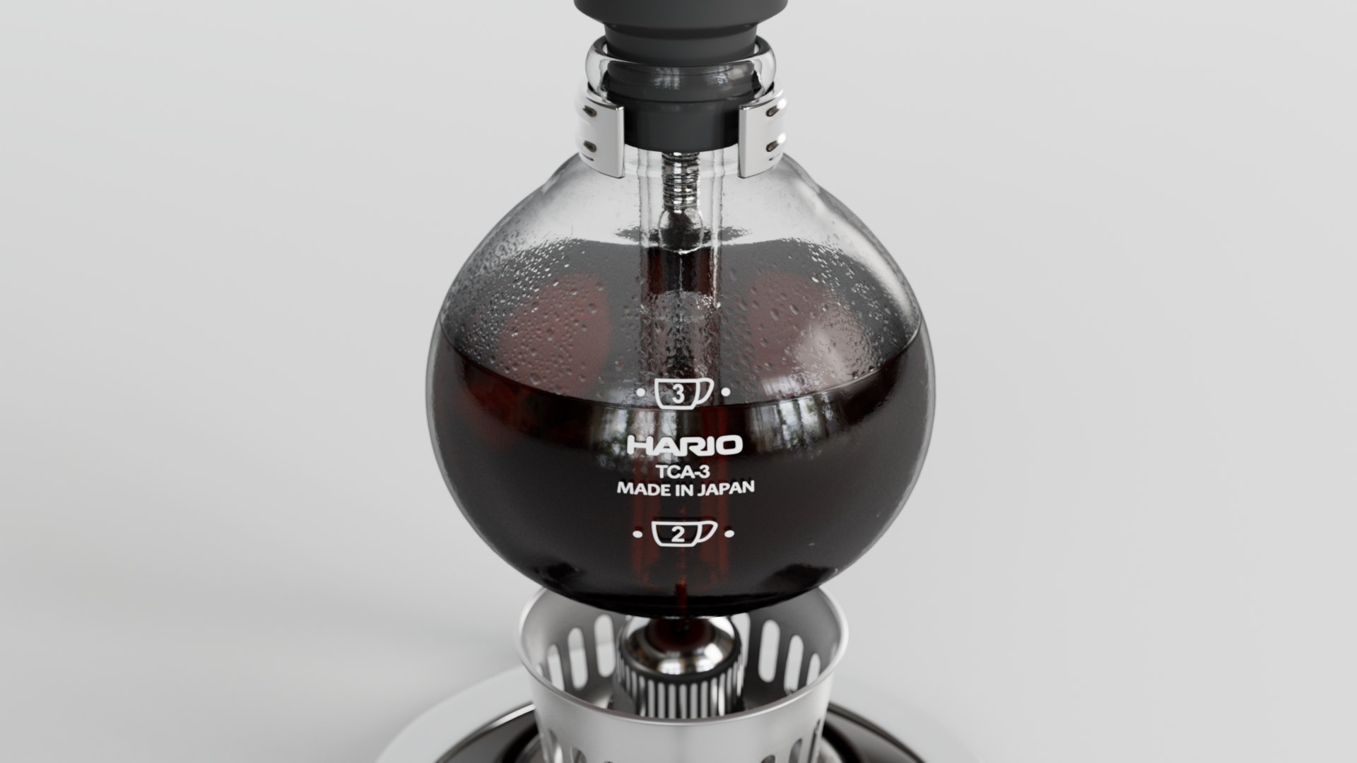 3D Model Hario Coffee Syphon - TurboSquid 1730000