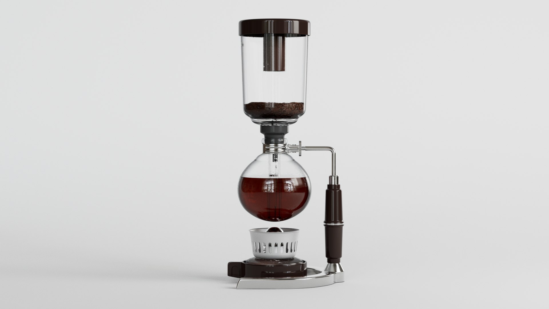 3D Model Hario Coffee Syphon - TurboSquid 1730000