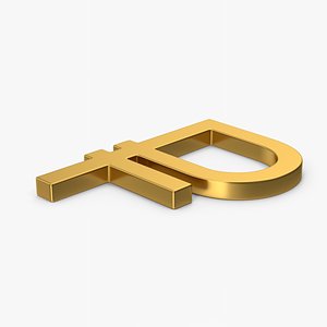 Gold Russian Ruble